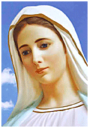 Мать Мария (На голубом фоне)